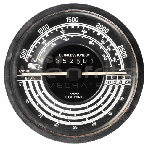 Fendt | Oldtimer Rundinstrument VDO