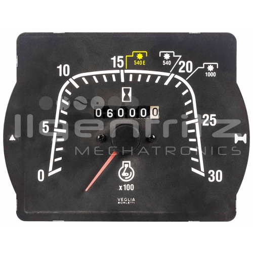 Fiat | analog hastighetsdisplay