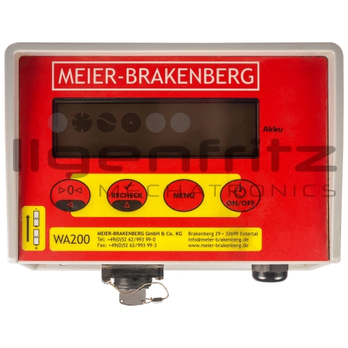 Meier Brakenberg | Vägningsindikator WA200