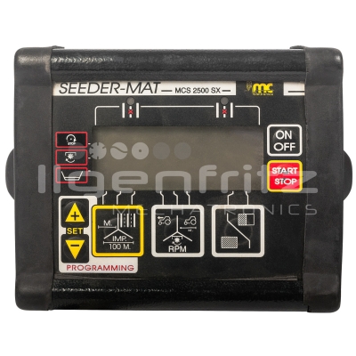 MC electronics | Seeder-Mat MCS 2500 SX MC electronics | Seeder-Mat MCS 2500 SX