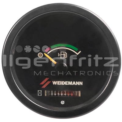 Weidemann | Indicateur de carburant et d’heures de fonctionnement CX