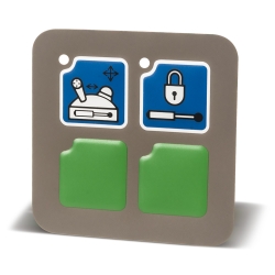 Fendt | Sticker comfortmodule hydraulische ontgrendeling