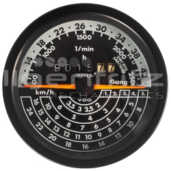 CASE | Rundt instrument VDO