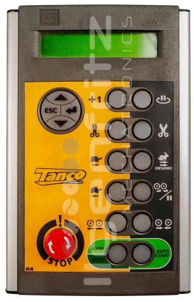 Tanco | AutoWrap 1300 control panel
