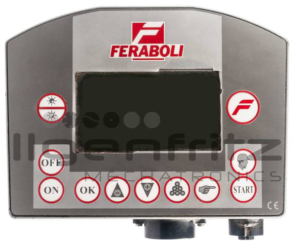 Feraboli | Panel de control de la rotoempacadora